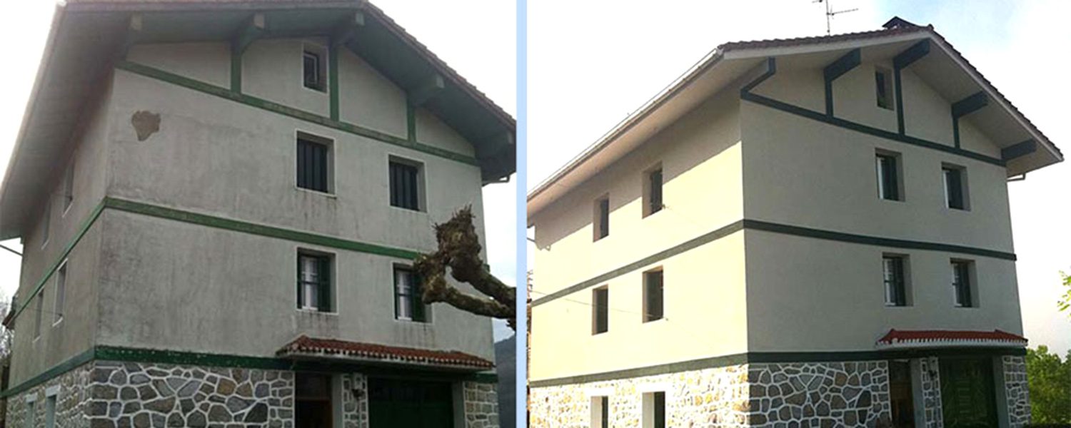 Aterki aislamiento sistemas proyectados antes y después