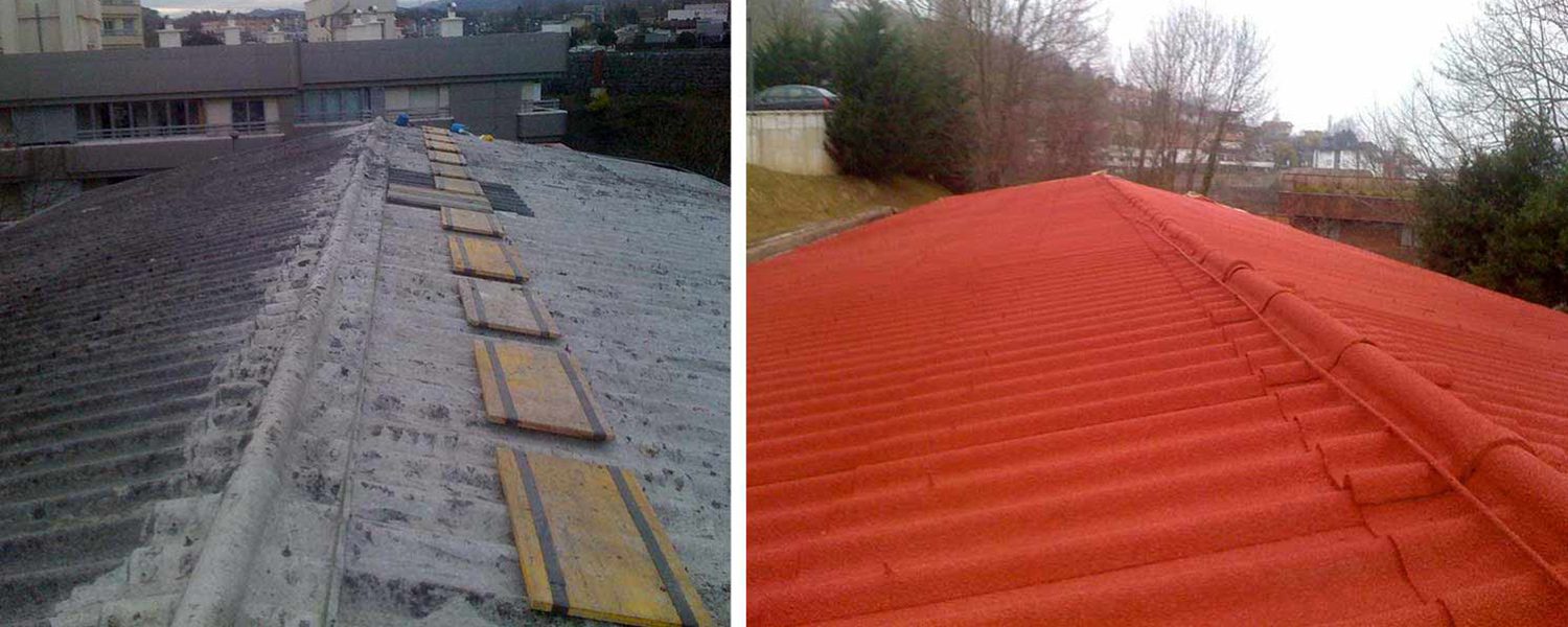 Aterki aislamiento sistemas proyectados antes y después