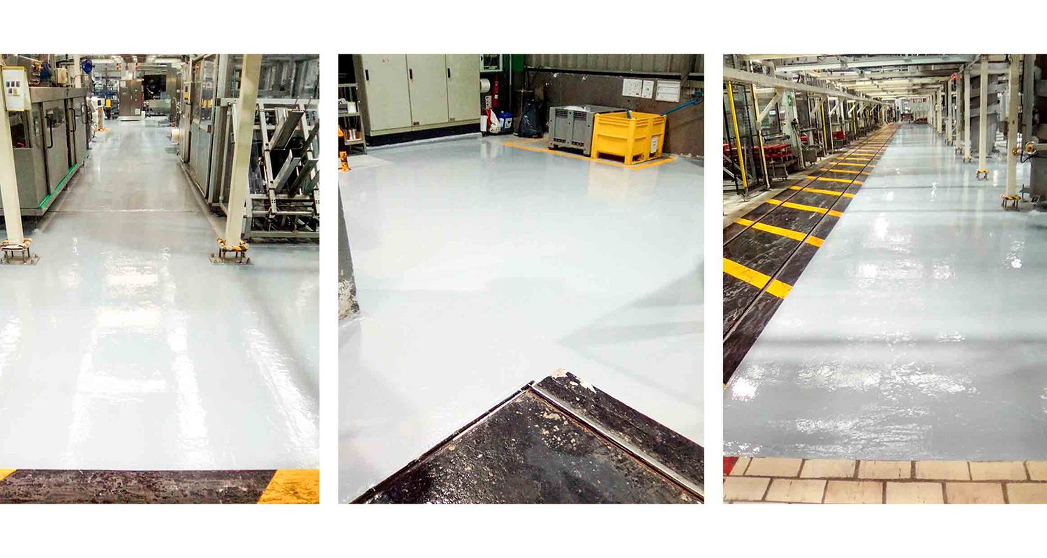 Rehabilitación e impermeabilización Suelos pabellones industriales