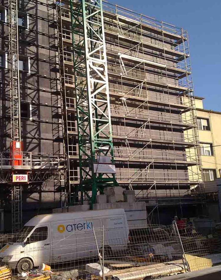 Aislamiento e impermeabilización de fachadas