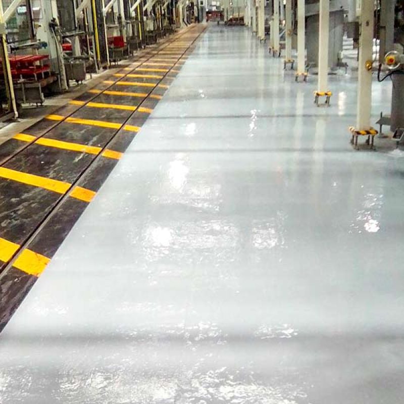 pavimento parking suelo industrial