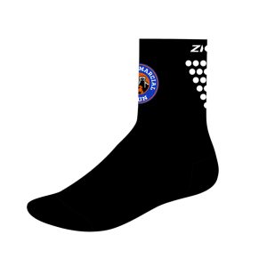 Calcetín de entrenamiento negro San Marcial