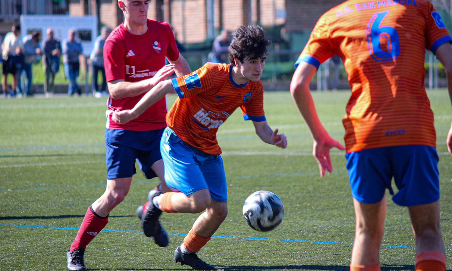 C.D. San Marcial. Crónica. El Juvenil de Honor sale del descenso