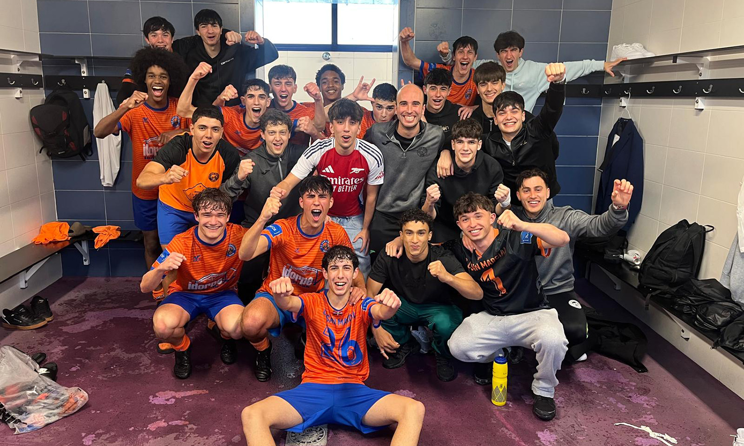 C.D. San Marcial. Crónica. El Juvenil de Honor mantiene la categoría.