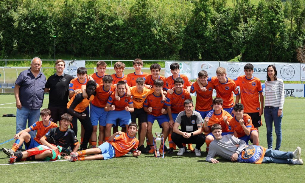 C.D. San Marcial. Crónica. El C. D. San Marcial, txapeldun