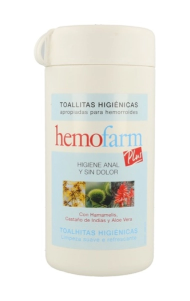 Toallitas Higiénicas Hemofarm Plus Toallitas Higiénicas Hemofarm Plus