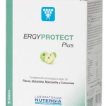 Ergyprotect Plus Contribuye al bienestar digestivo y aporta vitamina B2.
