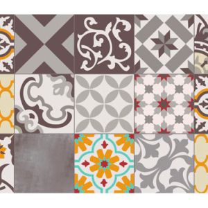 ALFOMBRA VINILICA CROMA 45X75 CM