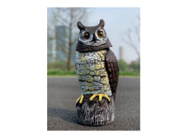 RÉPULSEUR D'OISEAUX SOLAIRE HIBOU