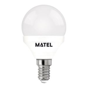 LAMPARA ESFERICA LED AL + PC