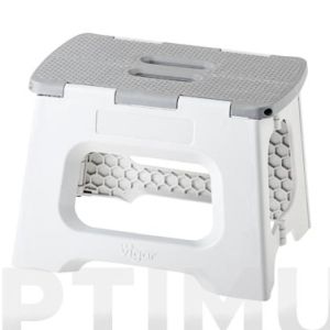 TABURETE PLEGABLE GRIS