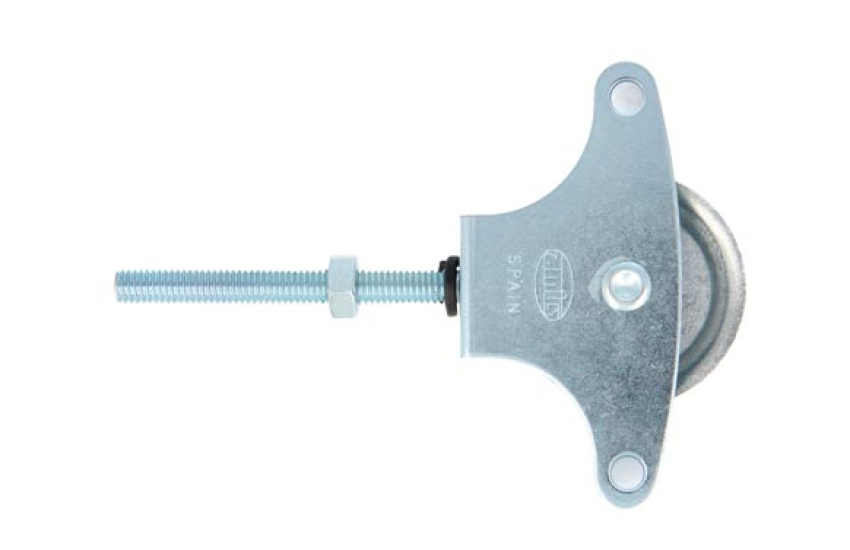 POULIE POUR CORDE À LINGE AVEC VIS ZINGUÉE MODÈLE 12