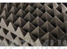 ESPUMA ACUSTICA PIRAMIDE 8 UDS