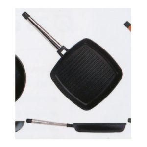 ASADOR GRILL ALUMINIO FUNDIDO MANGO INOX