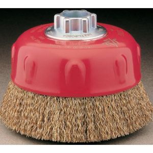 BROSSE À GODETS PLAQUÉE LAITON M14
