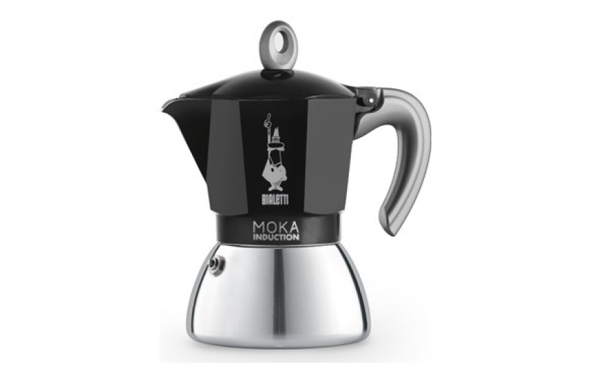 CAFETIÈRE MOKA INDUCTION ALUMINIUM/ACIER INOXYDABLE