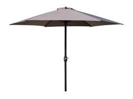 PARASOL ALUMINIO TAUPE 