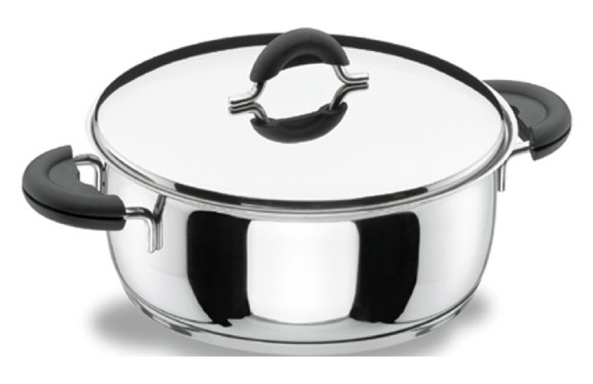 COCOTTE LADYCOR EN ACIER INOXYDABLE AVEC COUVERCLE