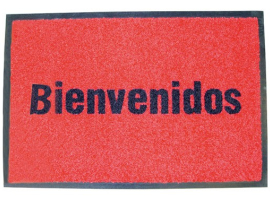 ALFOMBRA BIENVENIDOS 50X75