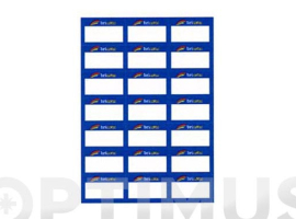 ETIQUETA PORTAETIQ 68X44 100 U