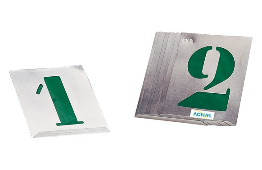 PLANTILLA ROTULAR NUMEROS