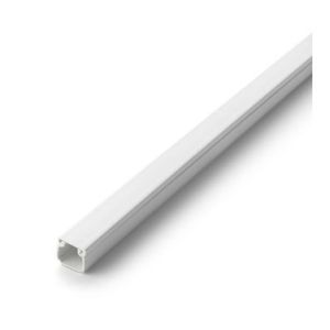 CANALETA ADHESIVA TAPA EXTRAIBLE BLANCA 2 M