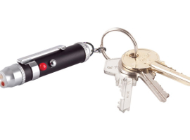 LAMPE DE POCHE&LASER PORTE-CLÉS LASERLITE