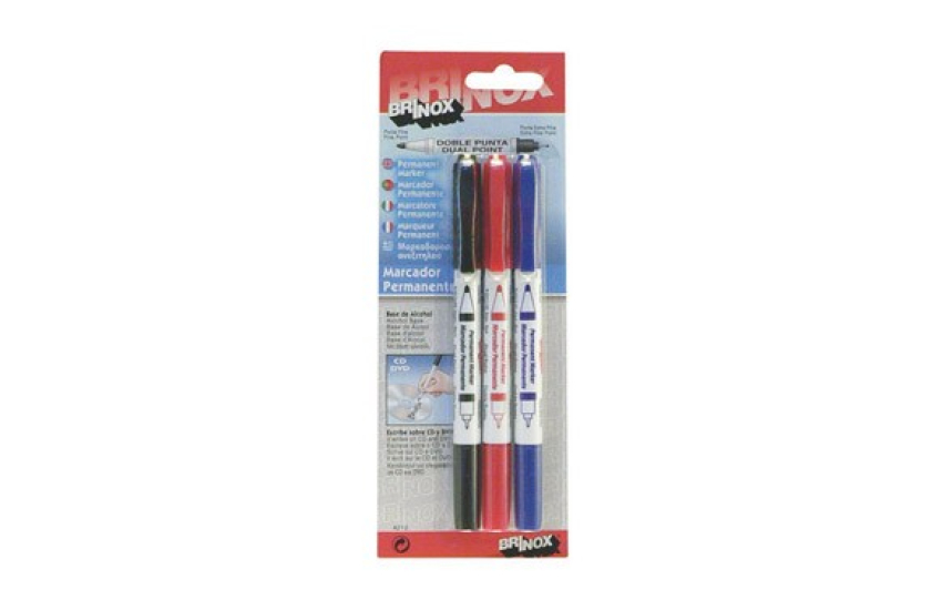 ROTULADOR PERMANENTE PUNTA DOBLE ROTULADOR PERMANENTE PUNTA DOBLE