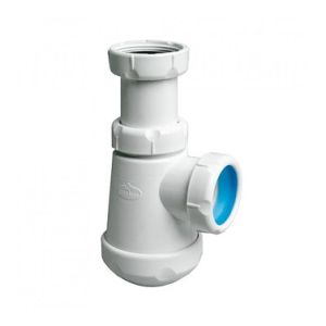 SIPHON DE BOUTEILLE, RACCORD HORIZONTAL COURT ET EXTENSIBLE