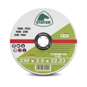 DISQUE DE COUPE DE PIERRE STANDARD