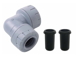 PB COUDE 90° D.22MM