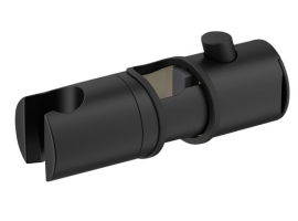 SUPPORT DE POMME DE DOUCHE RÉGLABLE NOIR