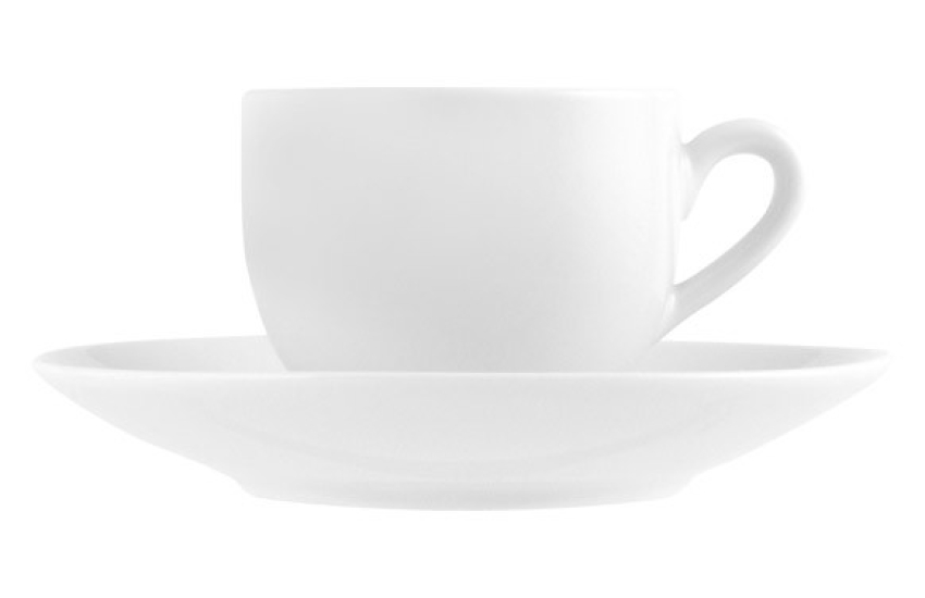 TASSE À CAFÉ ET SOUCOUPE EN PORCELAINE DE SUÈDE