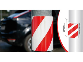 PROTECTEUR DE PARKING MOLETÉ POUR COLONNE RONDE