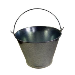 CUBO GALVANIZADO CONICO