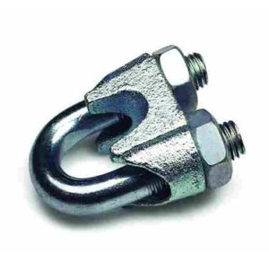 SUJETACABLE DIN 741 GALVANIZADO