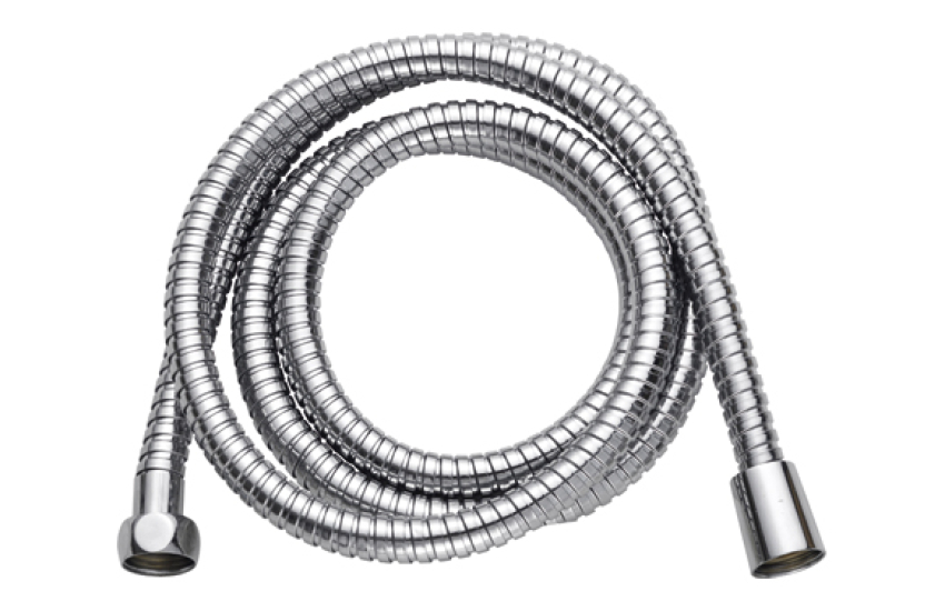 FLEXIBLE DE DOUCHE 200 CM RACCORDS EN LAITON ET ACIER INOXYDABLE