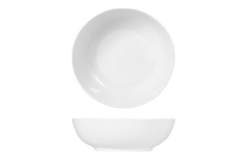 SALADIER EN PORCELAINE BLANCHE DE SUÈDE