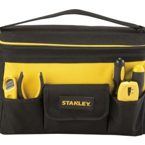 SAC À OUTILS NOIR À DESSUS PLAT