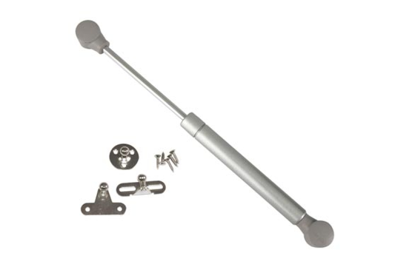 LES PORTES BATTANTES À GAZ COMPAS S'OUVRENT EN 95 GRIS