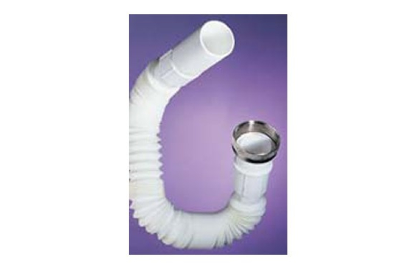 MANCHON SIPHON EXTENSIBLE 30 À 80CM RACCORD PLASTIQUE