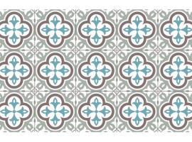 ALFOMBRA VINILICA CROMA 45X75 CM