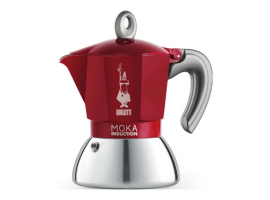 CAFETERA MOKA INDUCTION ALUMINIO/INOX