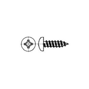 TORNILLO PARKER DIN 7981 C/ALOMADA PHILIPS INOX A2
