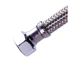 CONEXION FLEXIBLE ACERO INOX