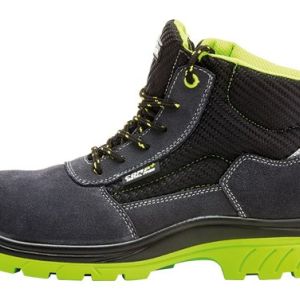 BOTTE EN CUIR FENDU COMP+ S1P