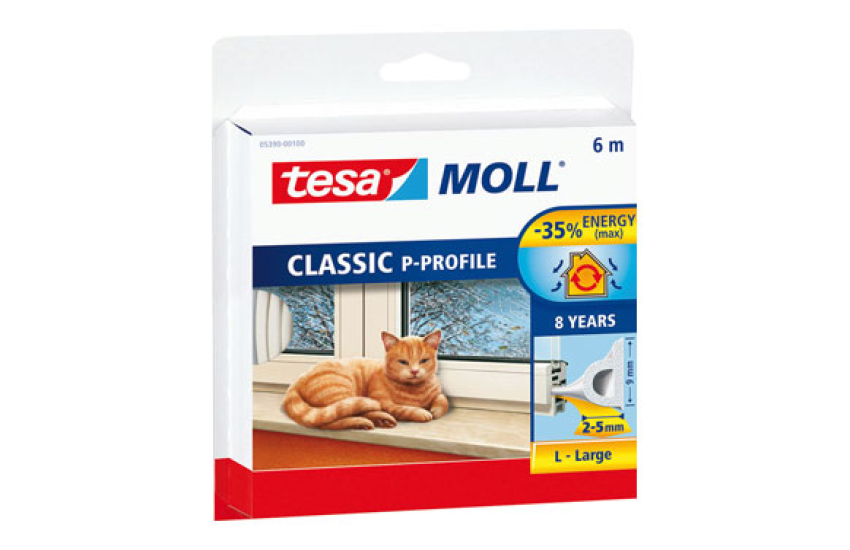 TESAMOLL P-PROFILE RUBBER WHITE