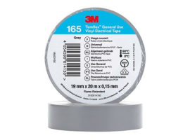 RUBAN ISOLANT. 3M 20MT X19MM TEMPLEX 165 GREY PVC