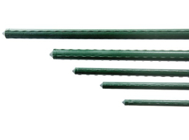 TUTEUR EN ACIER PLASTIFIÉ DIA 16MM LONGUEUR 1,80M