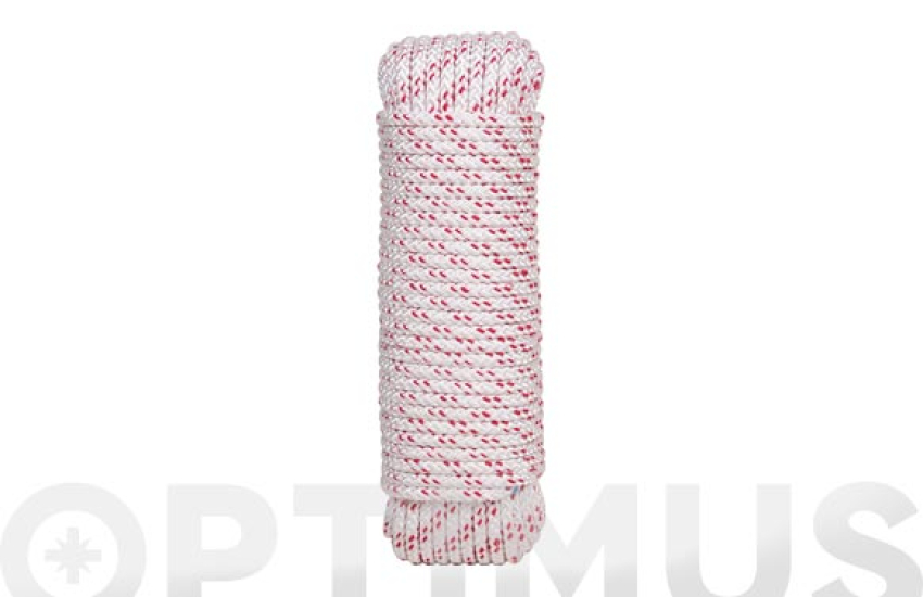 CUERDA POLIESTER TRENZADO CON ALMA Ø 6 MM